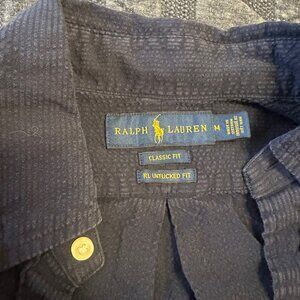 Ralph Lauren Untucked Fit Short Sleeve Button Up